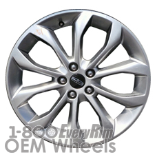 Picture of Lincoln MKC (2015-2019) 18x8 Aluminum Alloy Chrome 5 Double Spoke [10017]