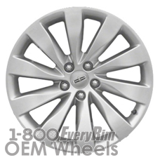 Picture of Lincoln MKS (2013-2016) 19x8.5 Aluminum Alloy Hyper Silver 10 Spoke [03928]