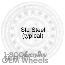 Picture of Mini COOPER (2004-2009) 16x5.5 Steel Black 0  [59497]