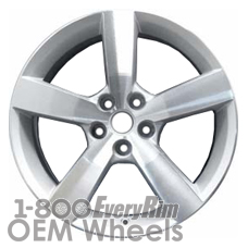 Picture of Saturn AURA (2007) 18x7 Aluminum Alloy Machined with Silver 5 Spoke [06597]