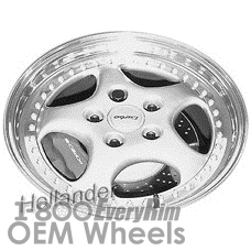 Picture of Porsche 911 (1993-1994) 18x10 Aluminum Alloy Silver with Polished Edge 5 Spoke [67217A]