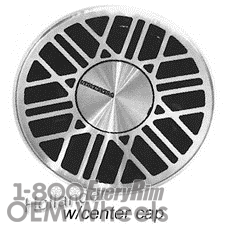 Picture of Volkswagen CABRIOLET (1985-1989) 14x6 Aluminum Alloy Silver 24 Spoke [69905]