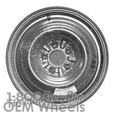Picture of Hyundai SONATA (2006-2017) 16x4 Steel Black  Solid Disc [70726]