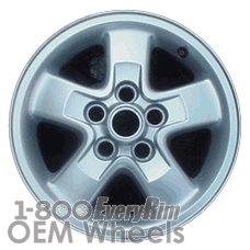 Picture of Land Rover DISCOVERY (2002) 16x8 Aluminum Alloy Silver 5 Spoke [72155]