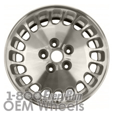 Picture of Infiniti Q45 (1997-2001) 16x7 Aluminum Alloy Machined with Silver 20 Slot [73645]